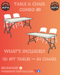 Table & Chair Combo #3